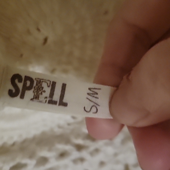 Spell Crochet Havana Backless Mini Dress - S/M - Picture 8 of 11